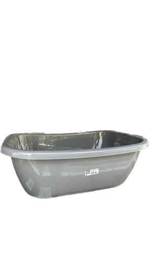Viomes Basin Rectangular 56x42x21cm. Capacity 26lt Gray