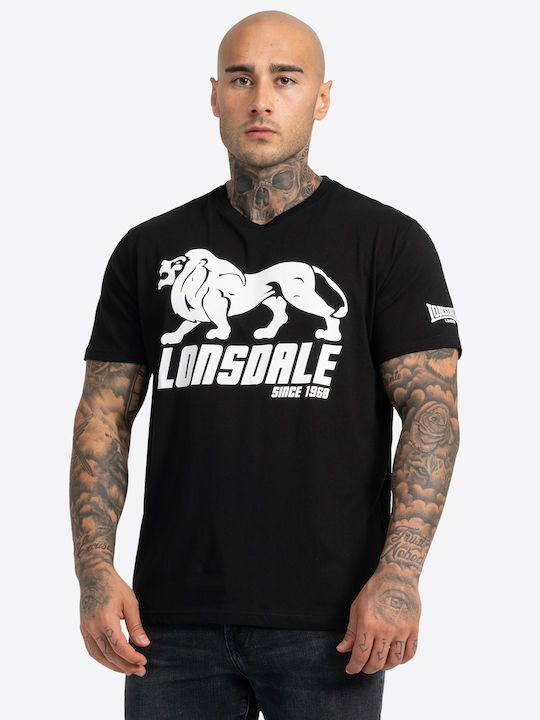 Lonsdale Bylchau T-shirt Black