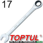 Toptul Germano-polygon Inel cu clichet 17mm 1buc