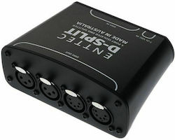 Enttec D-Split 2x3pin + 2x5pin DMX Splitter για Κονσόλα Φωτισμού