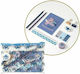 Cerda Stitch Kids Stationery Set with Pencil, Sharpener, Eraser, Notepad and Ruler 12pcs