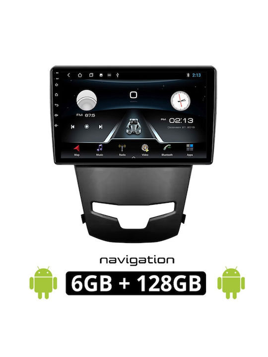 Car Audio System for Opel Combo Daewoo Korando Ssangyong Korando 2014+ (Bluetooth/USB/AUX/WiFi/GPS/Apple-Carplay/Android-Auto) with Touch Screen 9"