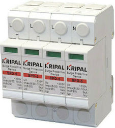 Kripal 4-Poles Inspired T2 Panel Lightning Protection 20kA 280/440V Kripal 4-Poles Inspired T2 Panel Lightning Protection 20kA 280/440V