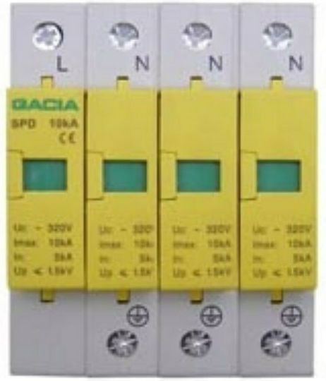 4-Poles Panel Lightning Protection 20kA