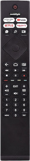Philips Συμβατό Τηλεχειριστήριο BRC984501 για Τηλεοράσεις Philips