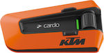Cardo Packtalk Edge KTM Sistem de comunicare pentru motociclete cu un singur căști cu Bluetooth