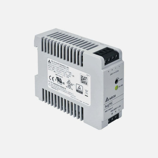 MPL DIN Rail Power Supply 2.1A/24V/50W