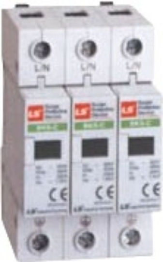 LG Αντικεραυνικό Πίνακα Τύπου T2 Τριπολικό Μέγιστου Ρεύματος Εκφόρτισης 70kA 400VAC