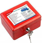Motarro Cash Box with Lock Red 87783
