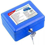 Motarro Cash Box with Lock Blue 87811