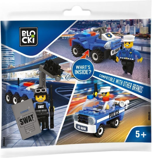 Blocki Τουβλάκια Police για 5+ Ετών 51τμχ
