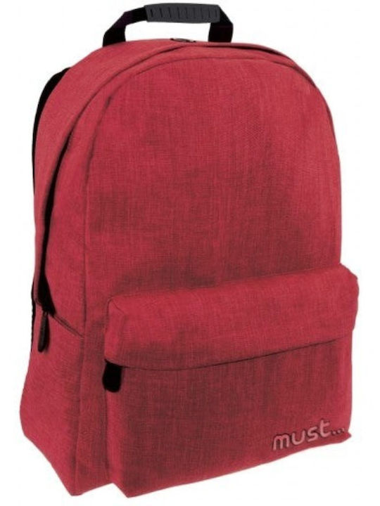 Diakakis School Bag Backpack Junior High-High School Burgundy