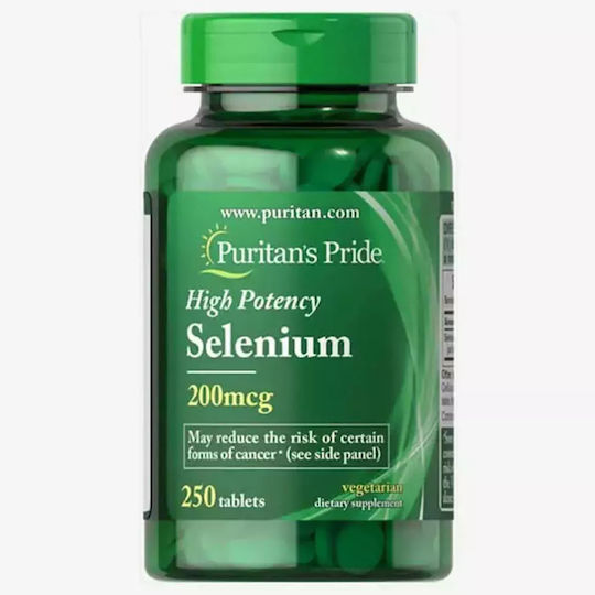 Puritan's Pride Selenium 200мг 250 табове