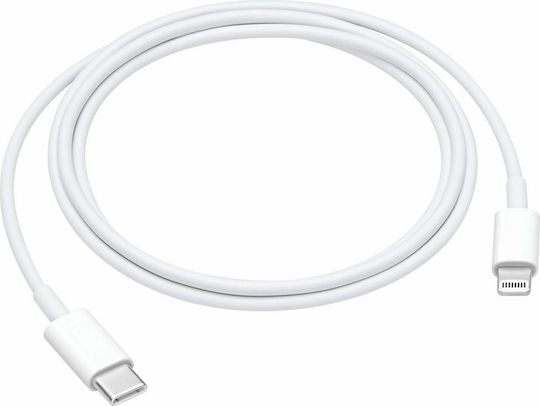 Treqa CA-870 Редовна USB-C към Lightning кабел Бял 1м (CA-870)