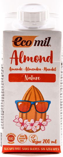 Ecomil Bio-Mandelgetränk Ohne Zuckerzusatz 200ml