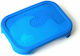 Ecolunchbox Splash Box Deckel für Aufbewahrungsbehälter aus Silikon in Blau Farbe 1Stück
