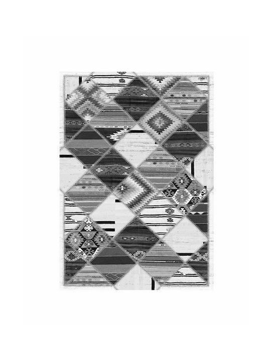 HomeMarkt Josiane Rug Rectangular Grey