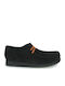 Wallabee Men's Suede Moccasins Black
