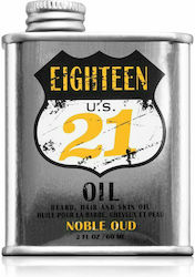 18.21 Man Made Öl Bartpflegeprodukte Noble Oud Oil 60ml