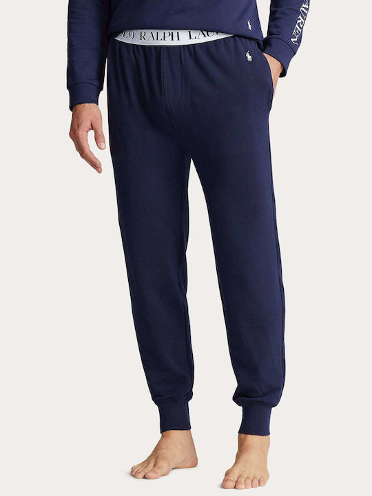 Ralph Lauren Men's Winter Cotton Pajama Pants Blue