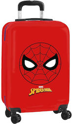 Safta Spiderman Great Power Παιδική Βαλίτσα με ύψος 55cm σε Κόκκινο χρώμα