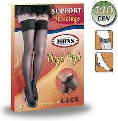 Johns Socks Thigh High Graduated Compression La...