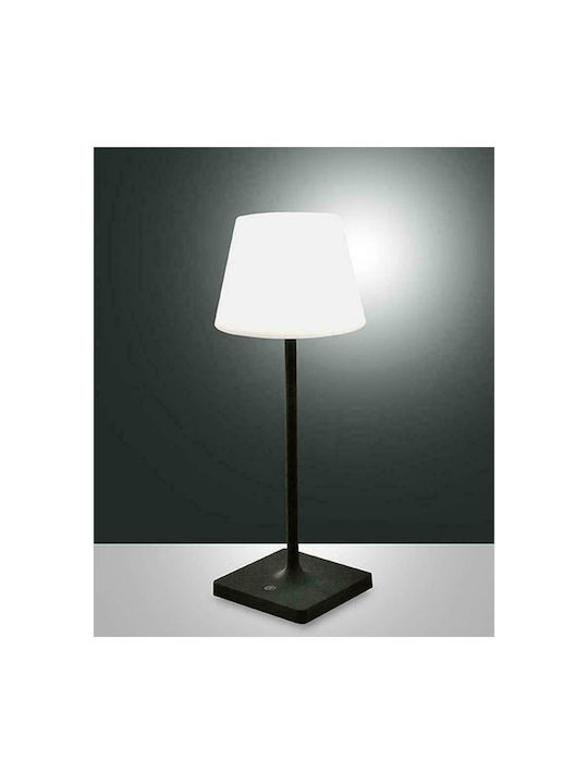 La Mia Luce Adam Metall Tischlampe LED mit Weiß...
