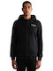 Napapijri B-Ayas Men's Cardigan with Hood & Pockets Black