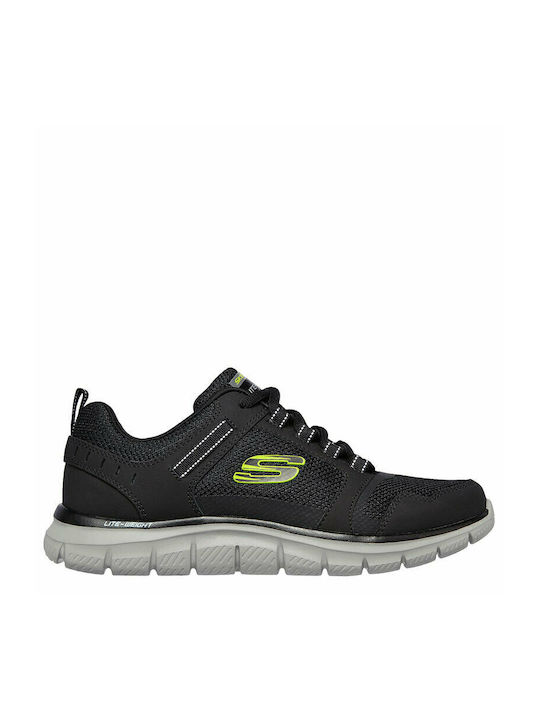 Skechers Ανδρικά Αθλητικά Παπούτσια Running Μαύρα