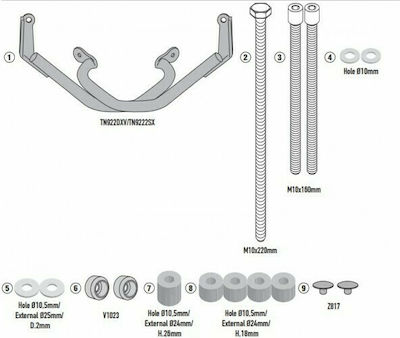 Givi Engine Protection for CFMoto 700 CL-X