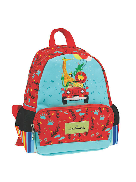 Hallmark School Bag Backpack Kindergarten Multicolored