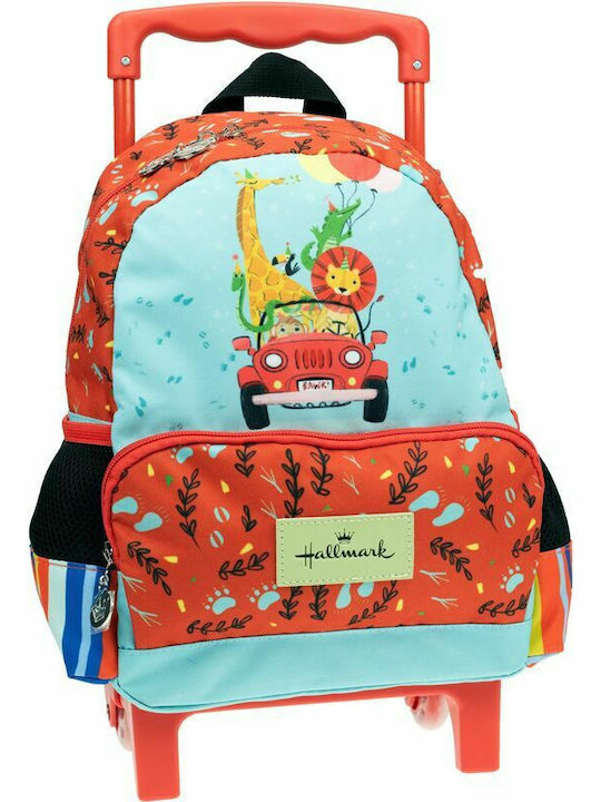 Hallmark School Bag Trolley Kindergarten Multicolored