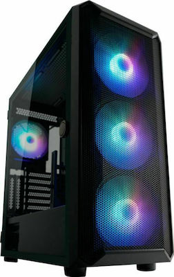 LC-Power Gaming 804B - Obsession_X Midi-Turm Computergehäuse mit RGB-Beleuchtung Schwarz