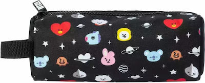 Grupo Erik Pencil Case with 1 Compartment Black