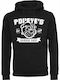 Merchcode Popeye Barber Shop Hoodie Black MC631-00007