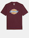 Icon Logo T-shirt Burgundy
