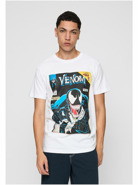 Merchcode Venom Cover T-shirt White MC854-00220