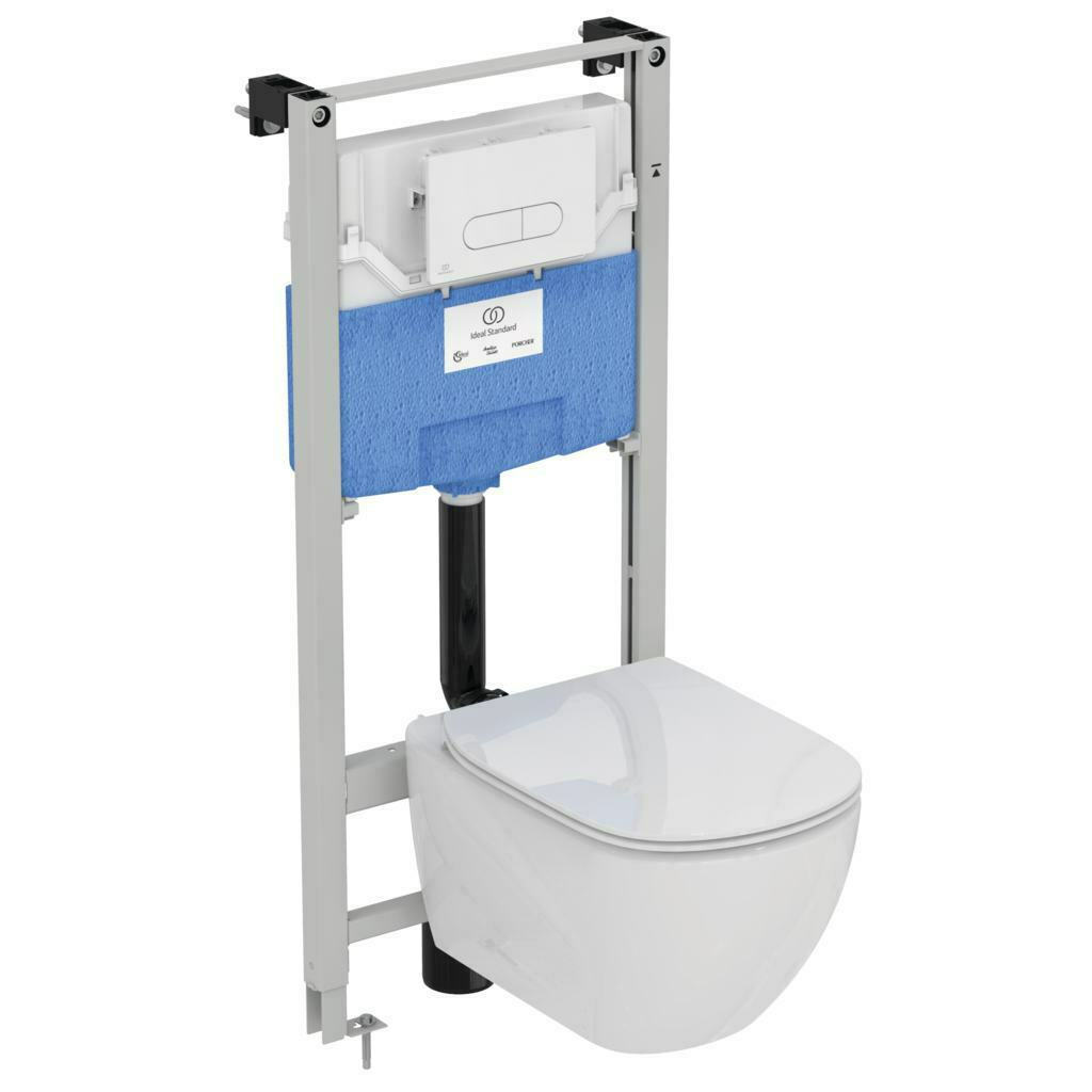 Ideal Standard Tesi II Aquablade T007901+T352701+R009467+R0115AA Λεκάνη ...