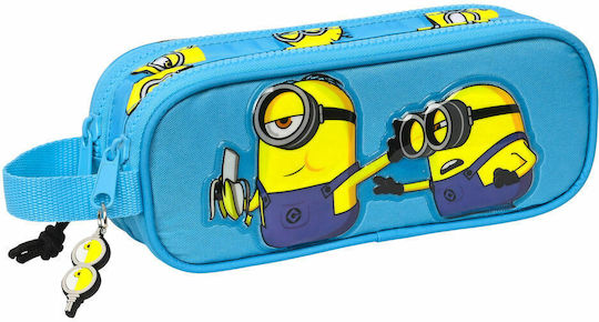 Minions Minionstatic Federmäppchen Blau