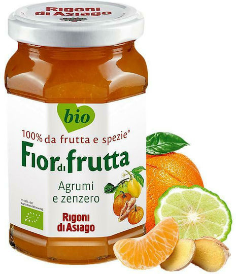 Rigoni di Asiago Βιολογική Μαρμελάδα Εσπεριδοειδή και Τζίντζερ 260gr