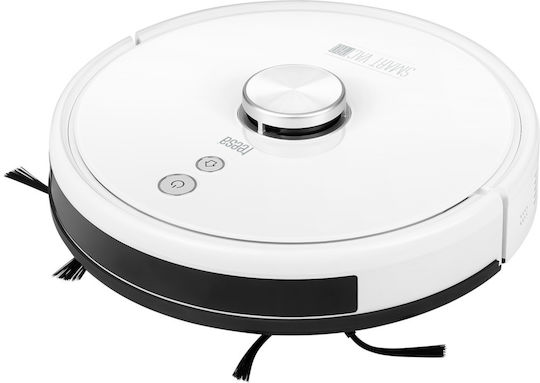 Teesa Smart Vac Pro Прахосмукачка Робот с Лазерно Картографиране и Всмукателна Мощност 3000Pa Бяла