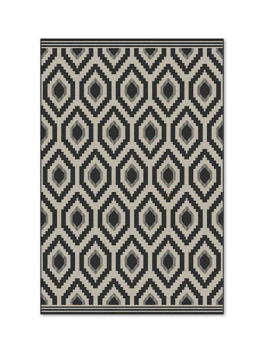 Carpet Fish Flat 4875-23533 Beige-Dark Brown 120X170cm