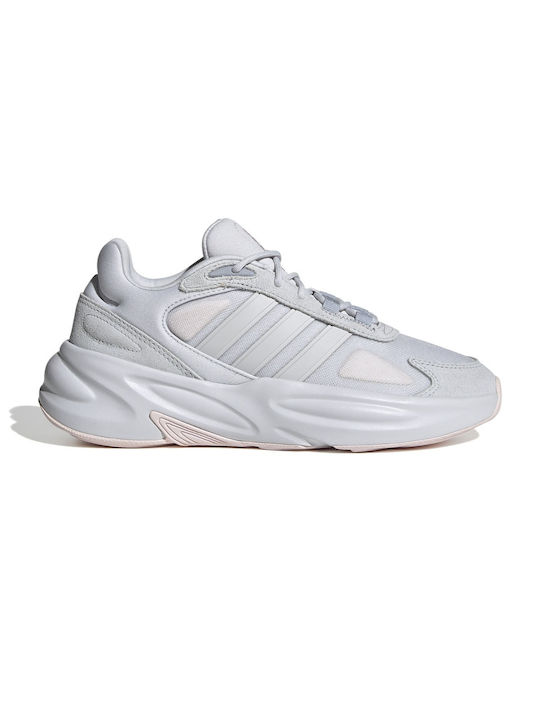 Adidas Ozelle Γυναικεία Chunky Sneakers Dash Grey / Almost Pink