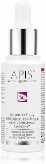 Apis Natural Cosmetics Eyefective Complex Κρέμα Ματιών για Μαύρους Κύκλους , Ενυδάτωση , Σύσφιξη , Ανόρθωση Βλεφάρων , Λάμψη , Σακούλες & Ανάπλαση 30ml