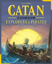 Mayfair Games Extensie Joc Catan: Explorers & Pirates pentru 2-4 Jucători 12+ Ani