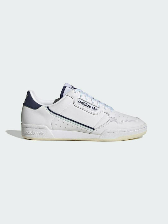 Adidas Continental 80 Ανδρικά Sneakers Cloud White / Night Sky / Almost Blue