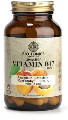 Bio Tonics Vitamin B17 Vitamin 180mg 90 veg. Kappen