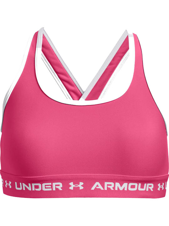 Under Armour Crossback Παιδικό Μπουστάκι Ροζ