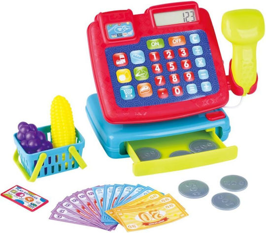 Playgo Playgo Toy Cash Register for 3+ Years 26 Pieces