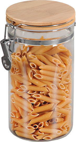 Kesper General Use Glass Jar with Lid Transparent 1100ml